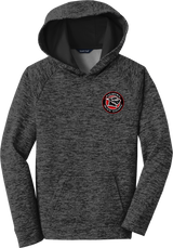 Palmyra Black Knights Youth PosiCharge Electric Heather Fleece Hooded Pullover